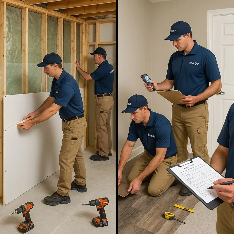 Repairs and Reconstruction process in Glasscock County, TX